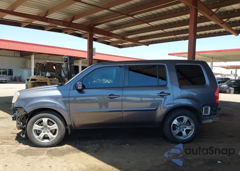 2014 Honda Pilot Ex из США, поврежденный, VIN 5FNYF3H40EB027234